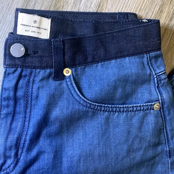French Connection Denim Crop Pants - Size 4 - Picture 2 of 6